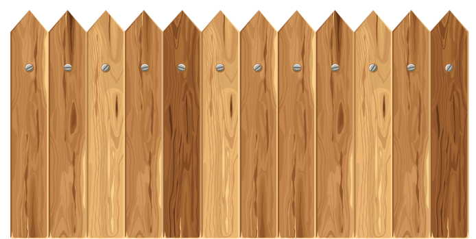 Заборы деревянные сплошные в Звенигороде 